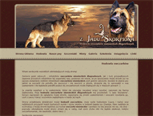 Tablet Screenshot of hodowla-owczarkow.ad-web.pl